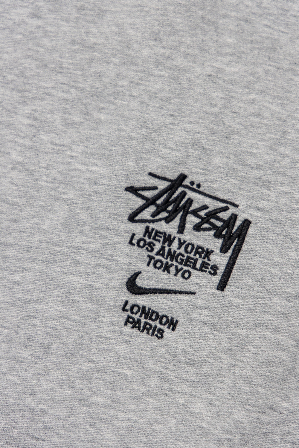 Nike x Stussy International Crewneck Sweatshirt Heather Grey